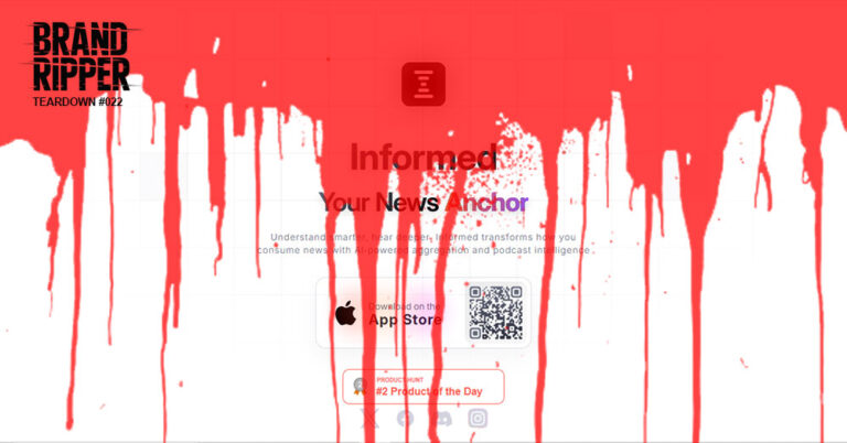 Teardown #022: Informed.ink — AI Newsroom or Personalized Echo Chamber?